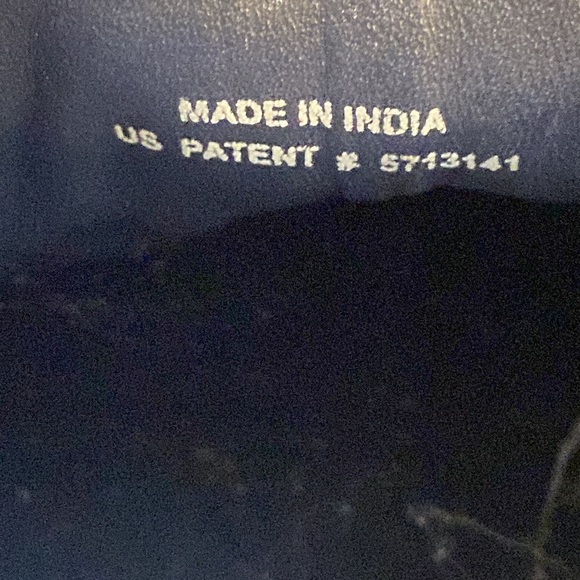 Coke Haan Nike Air Stratton Distressed Taupe Leather Shoes Size 10 - Picture 12 of 15